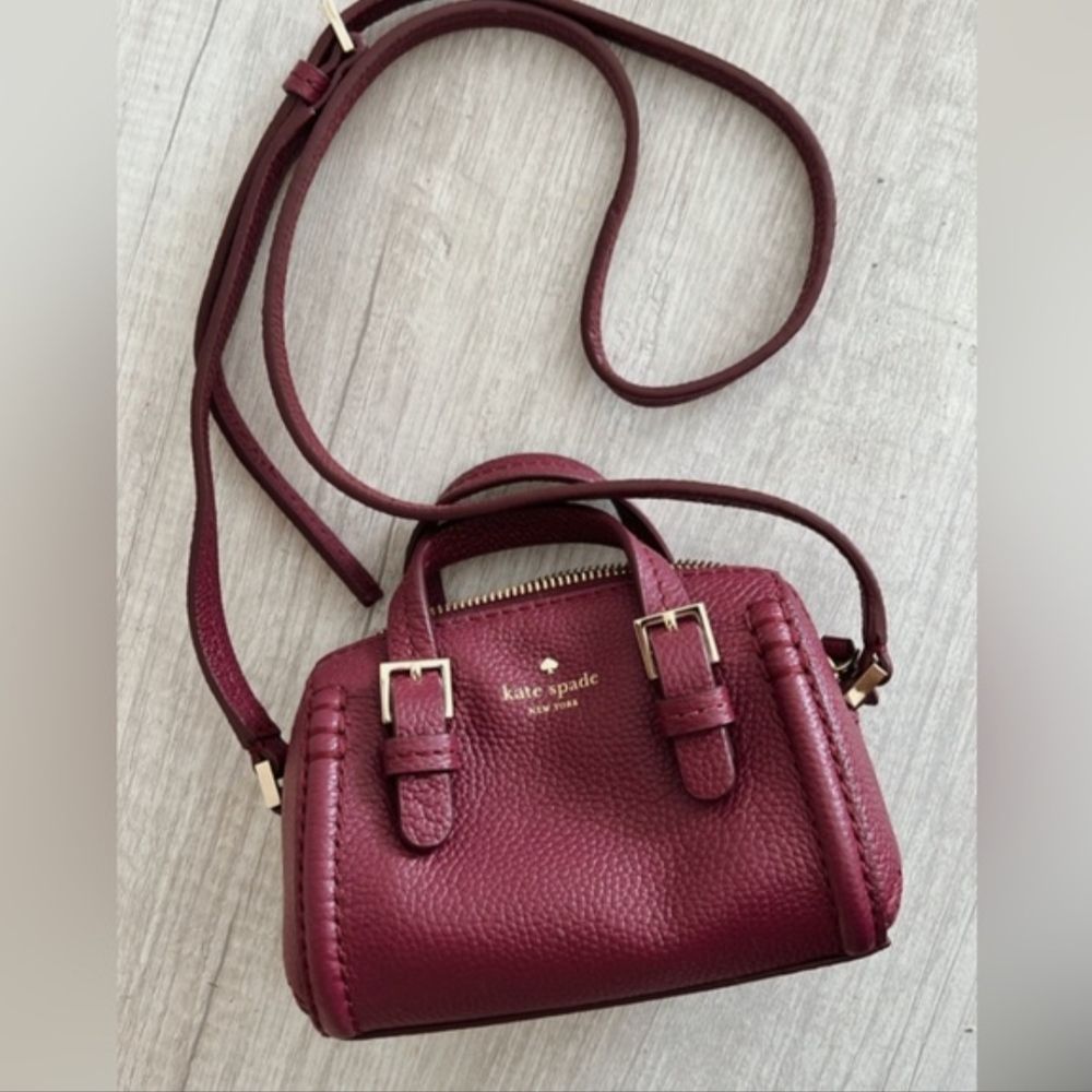 Kate Spade Orchard Street Charlie Leather Crossbody Bag